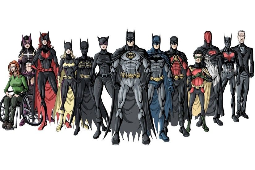 2560x1600 Batgirl, Nightwing, Robin, Red Cap, Batman Wallpapers .