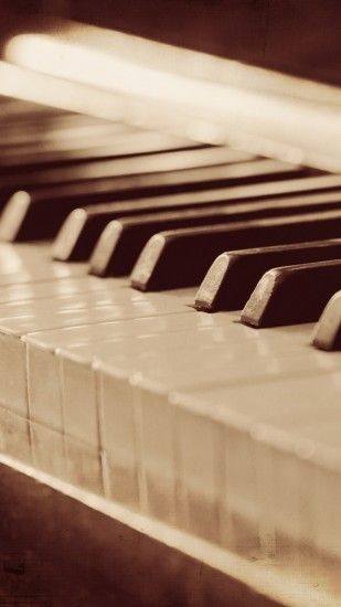 1440x2560 Wallpaper piano, music, background, style