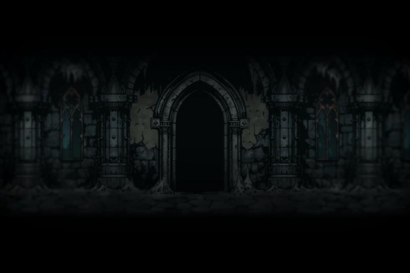Darkest Dungeon Background Ruins FullHD Wallpaper