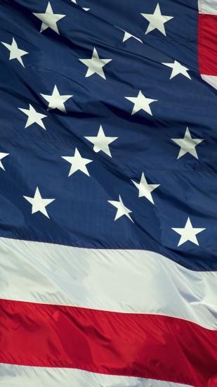 1080x1920 Wallpaper flag, america, usa, fabric