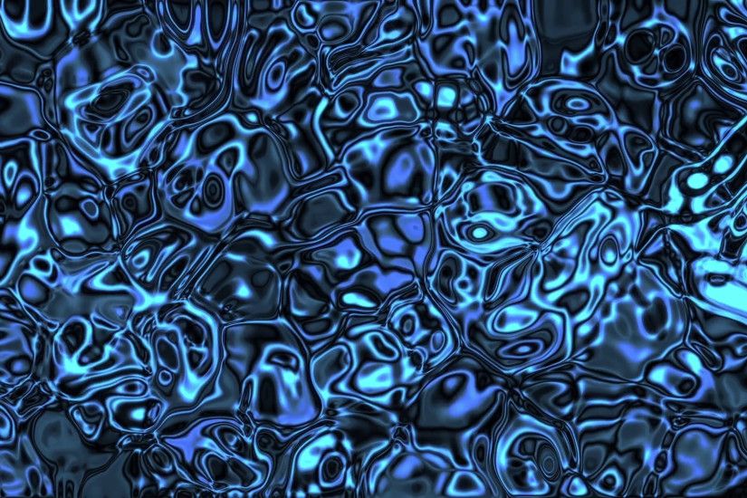 Blue Neon Liquid Alien Abstract Motion Background Loop 3 Motion Background  - VideoBlocks
