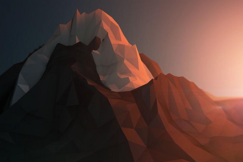 full size low poly wallpaper 3840x2160