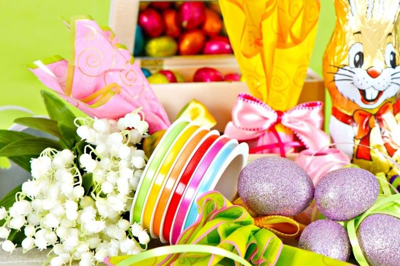 Easter Tag - Pretty Still Happy Bouquet Reflection Eggs Beauty Beautiful  Chocolate Flowers Mirror Time Sweet