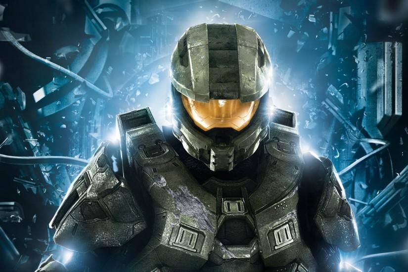 Wallpaper Halo soldier look armor light 2560x1440.