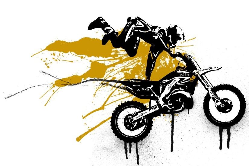 Motocross Art Wallpaper