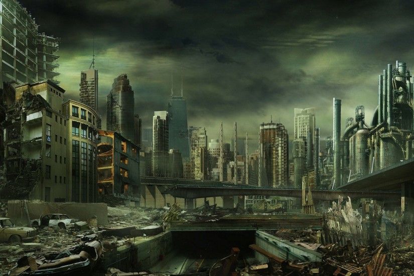 See the World's End with These Wallpapers of Dystopian Ruins