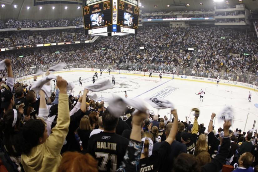 NHL ice hockey Pittsburgh Penguins Ottawa Senators wallpaper .