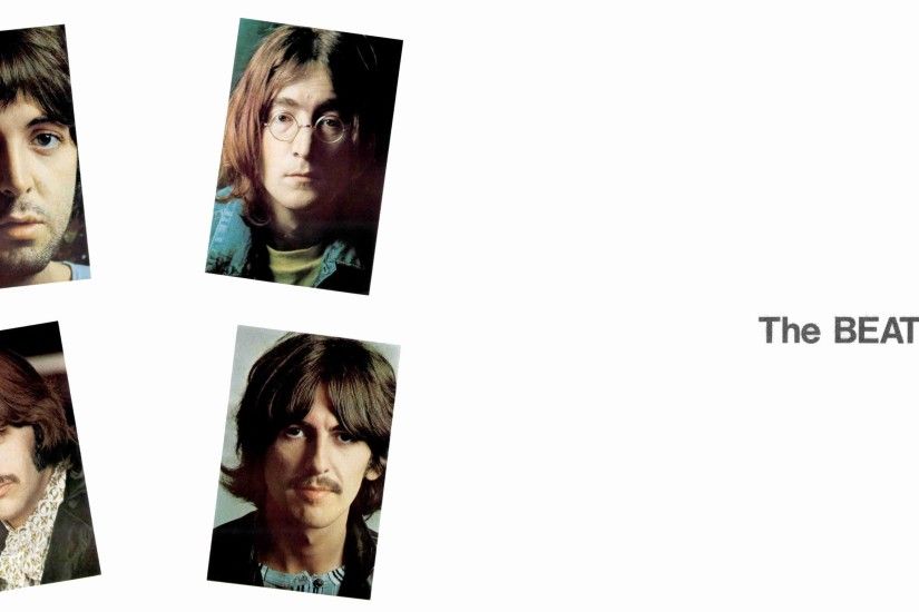 The Beatles White Album Inside Wallpaper