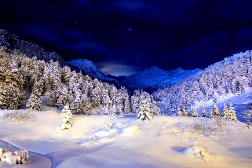 Most Amazing Snow Views 4K Winter Wallpaper
