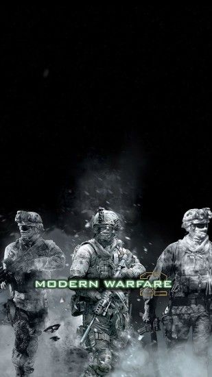 1080x1920 Wallpaper call of duty modern warfare 2, soldiers, smoke,  glasses, gun