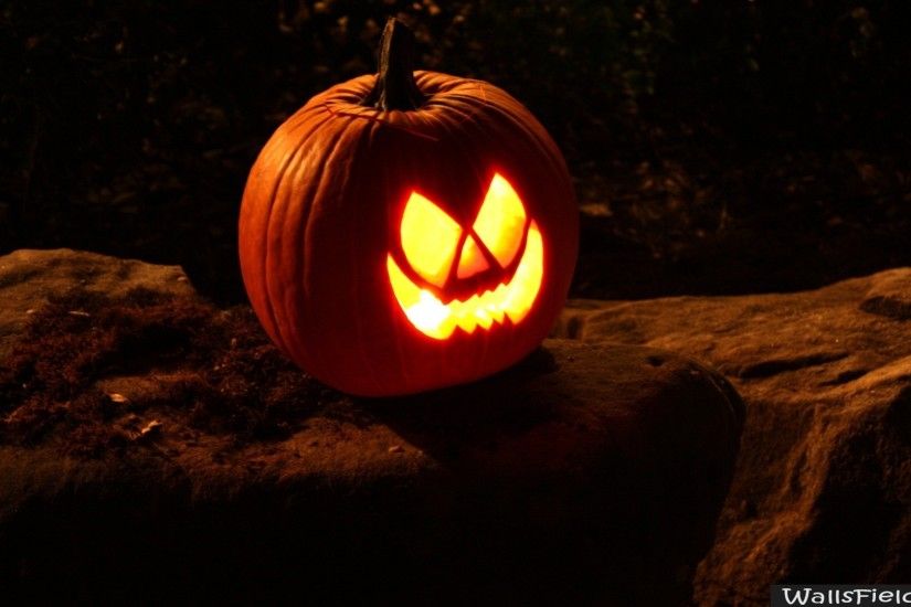 You can view, download and comment on Single Scary Pumpkin free hd  wallpapers for your