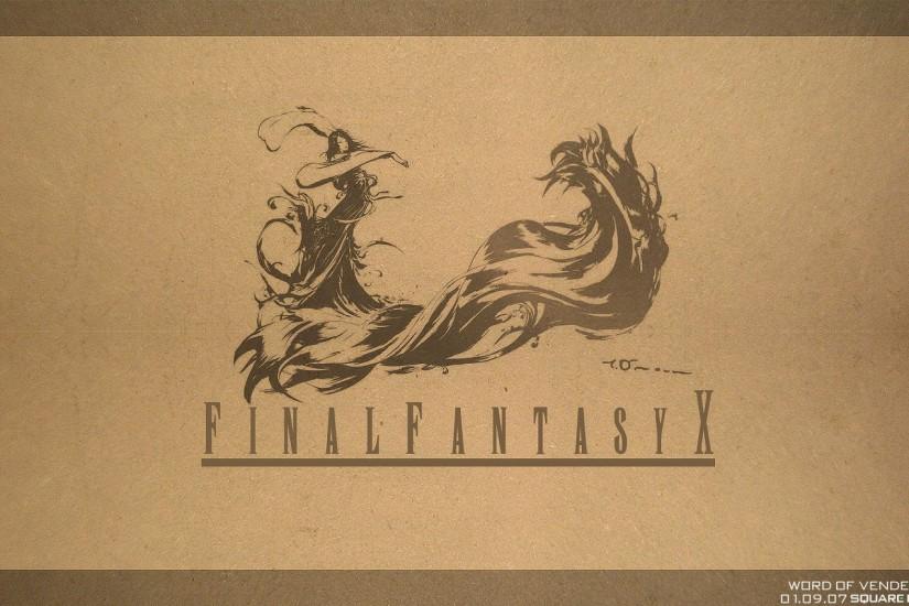 Final Fantasy X Logo Wallpaper 904107