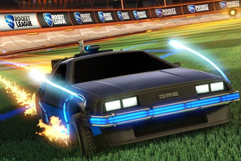 Rocket League Travels Back to The Future