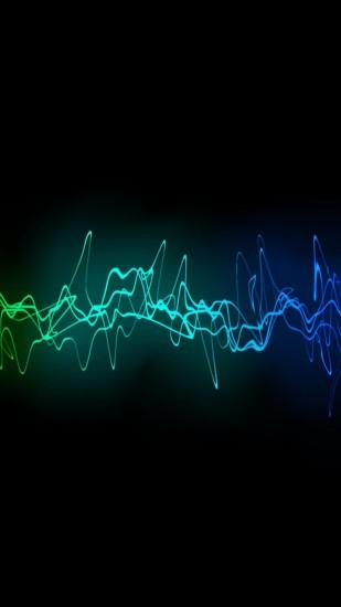 Cool Sound Waves #iPhone #7 #wallpaper