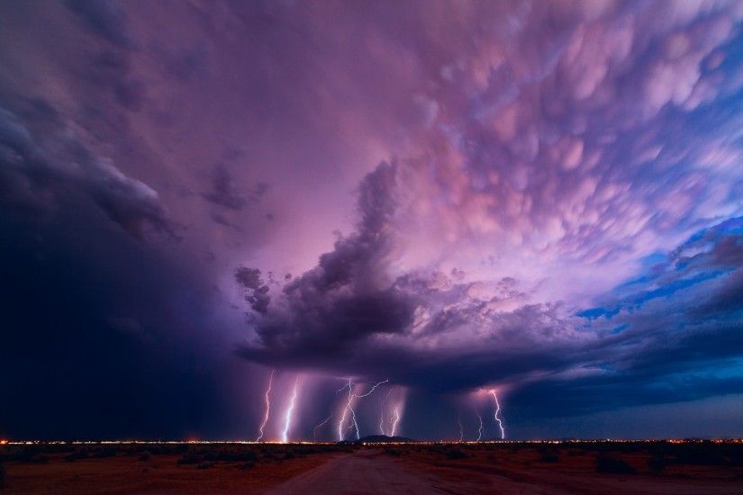 Lightning Storm wallpapers and stock photos