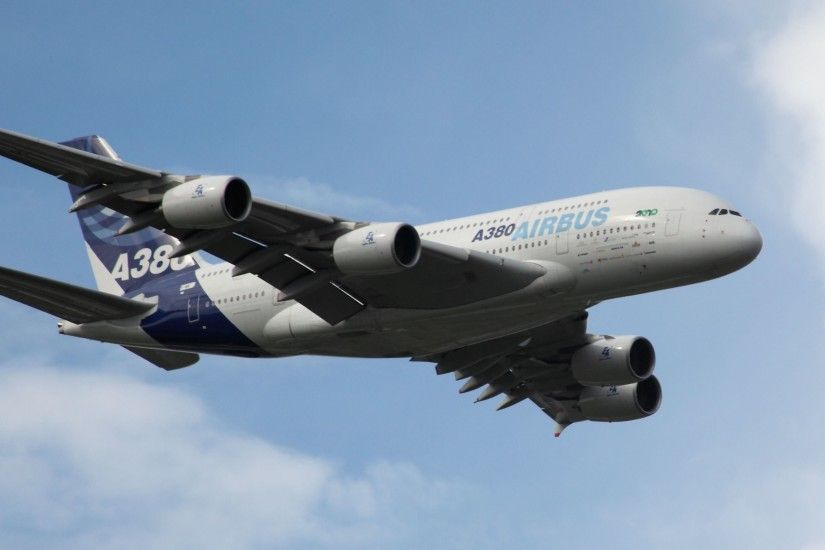 Wallpaper: Airbus A380. Ultra HD 4K 3840x2160