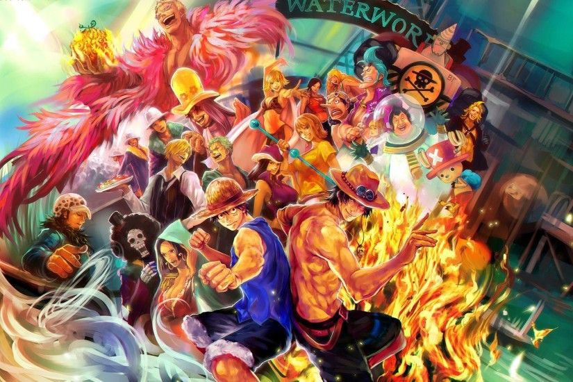 Anime - One Piece Franky (One Piece) Doflamingo (One Piece .