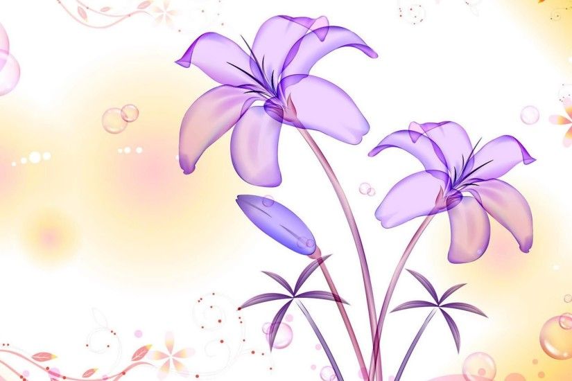 Cool Purple Flower Wallpapers Flowers Wallpapers Gallery PC