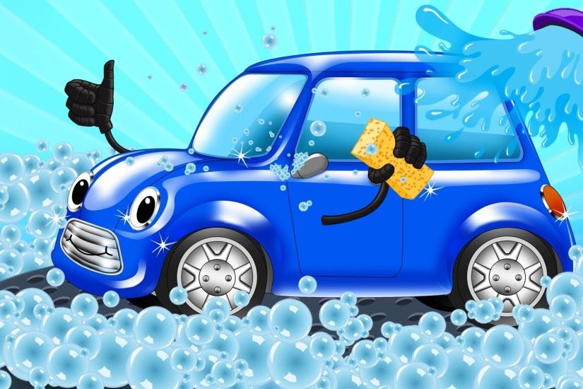 Candy Car Wash | Car Wash App | MINI COOPER | Car Wash For Preschoolers -  YouTube