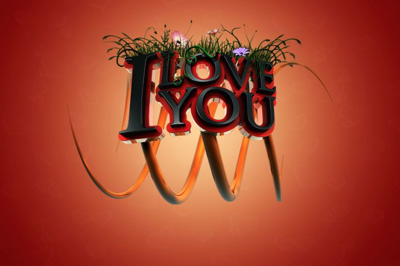 Awesome 3d name wallpaper i love you For Windows 7 Wallpaper with 3d name  wallpaper i