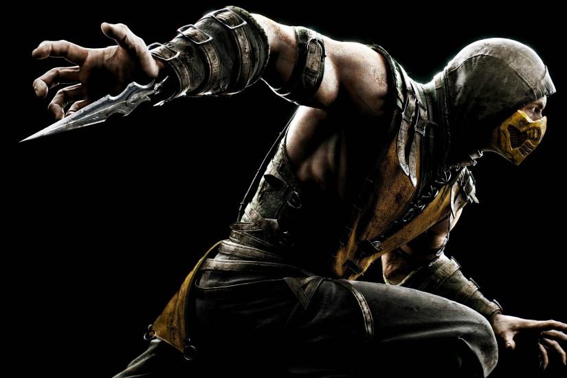 Download Mortal Kombat X Scorpio HD Wallpaper (6667) Full Size .