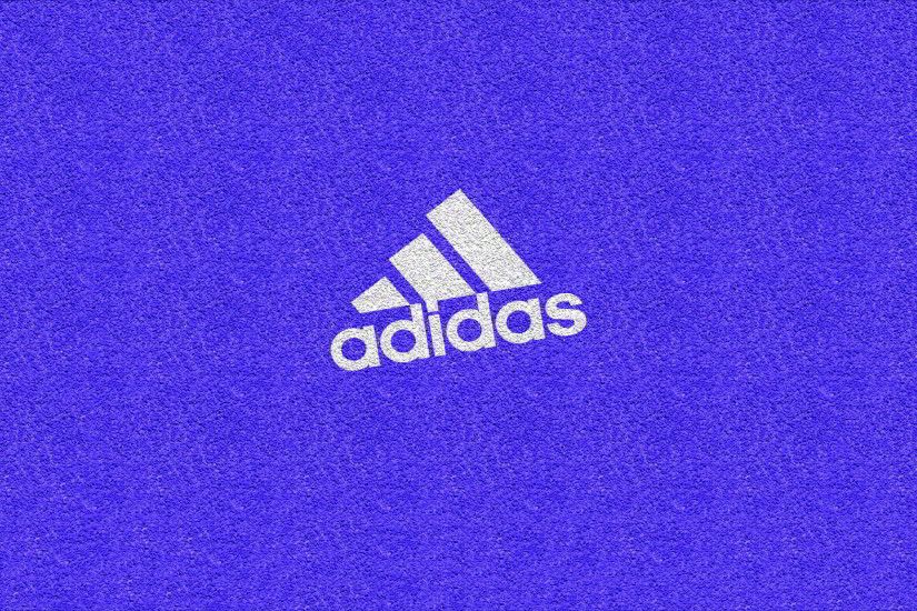 Adidas Logo Blue HD Desktop Wallpaper, Background Image