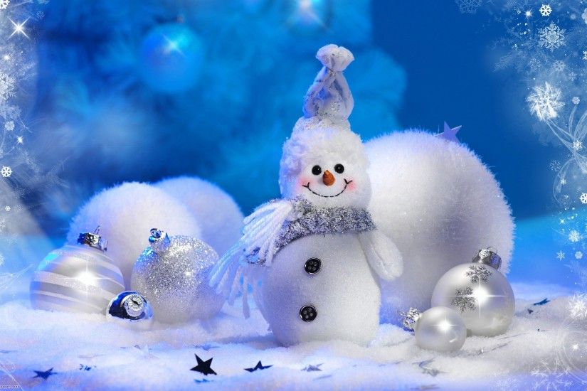 Celebrate the Season With Christmas Desktop Wallpapers & Browser ...  Christmas Snowman ...