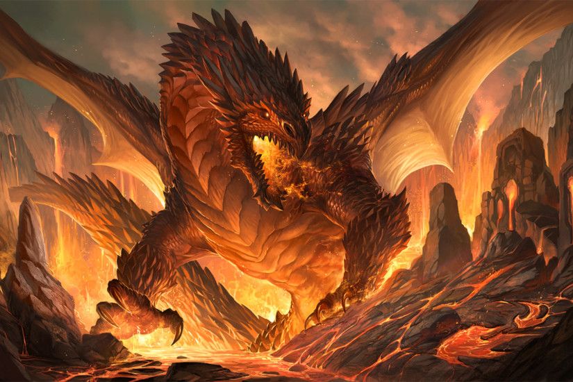 Fire Dragon Wallpaper