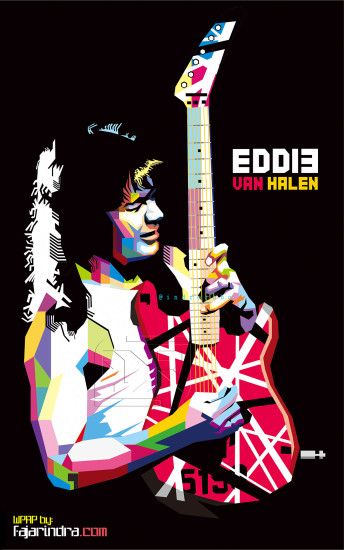 ... Eddie Van Halen WPAP by indrorobo
