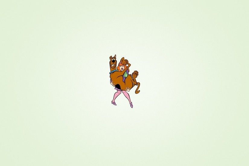 scooby-doo dog scooby-doo girl daphne daphne anne blake humor fear holds  minimalism