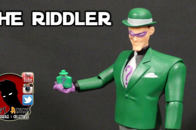 DC Collectibles The Riddler Batman Animated Series / New Adventures Action  Figure Review Recensione