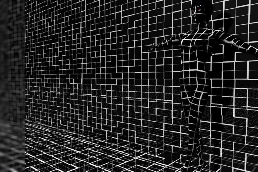 3D Matrix Human Wallpaper | HD 3D and Abstract Wallpapers .