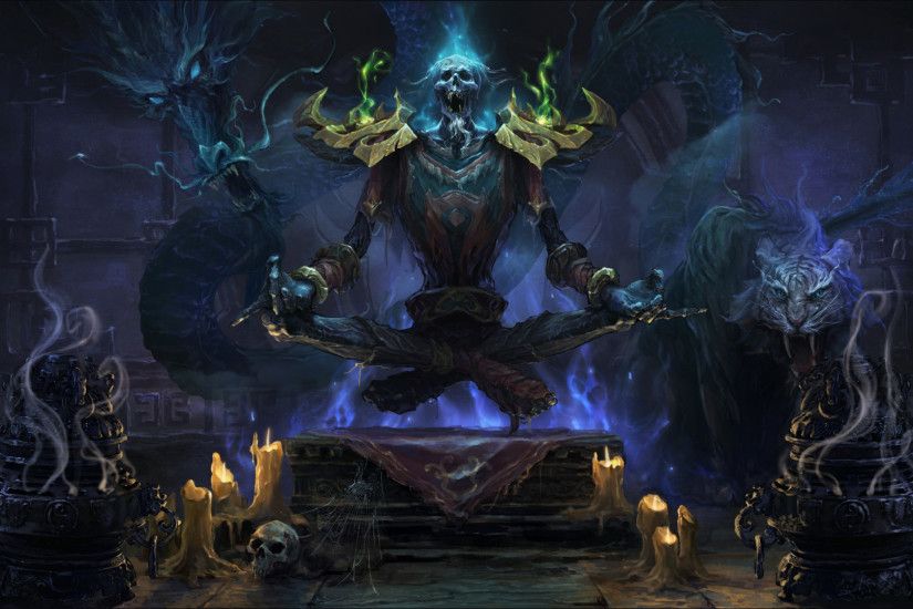 My favorite class artwork (Death Knight). Post some of your favorites - any  class goes.