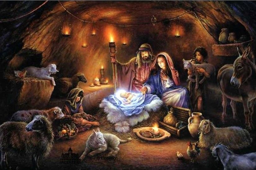 BABY BORN BARN MOTHER JESUS MARY Cool Wallpapers
