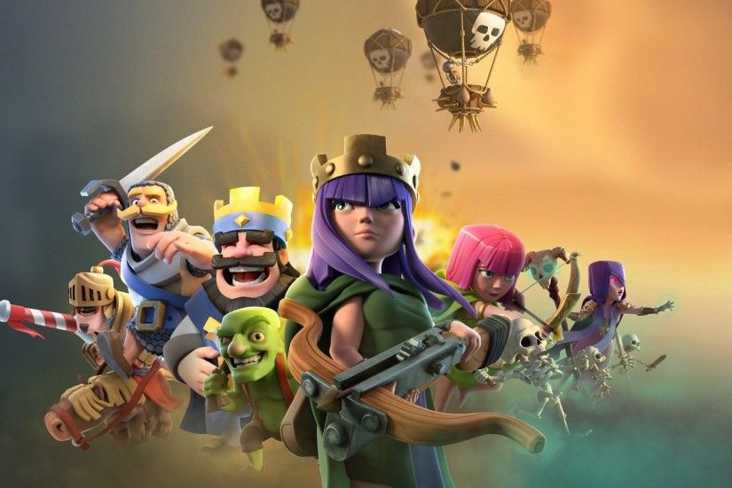 Clash Royale Supercell HD Wallpaper