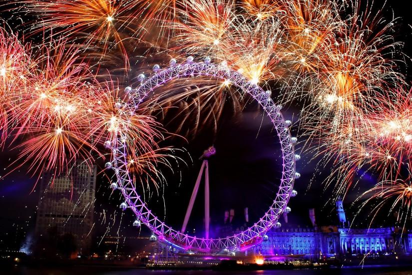 amazing fireworks background 1920x1080 image
