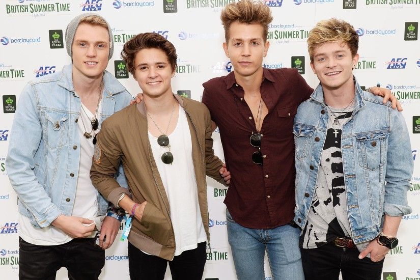 Tristan, Brad, James and Connor, on the red carpet!