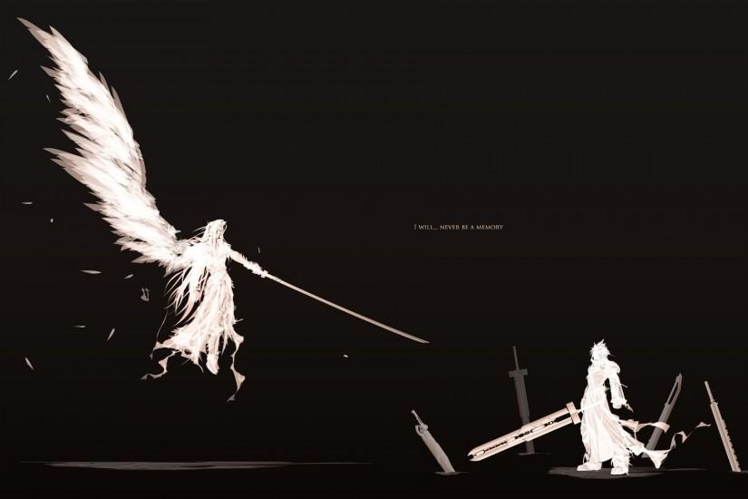 Sephiroth Vs Cloud Strife - Final Fantasy Wallpaper