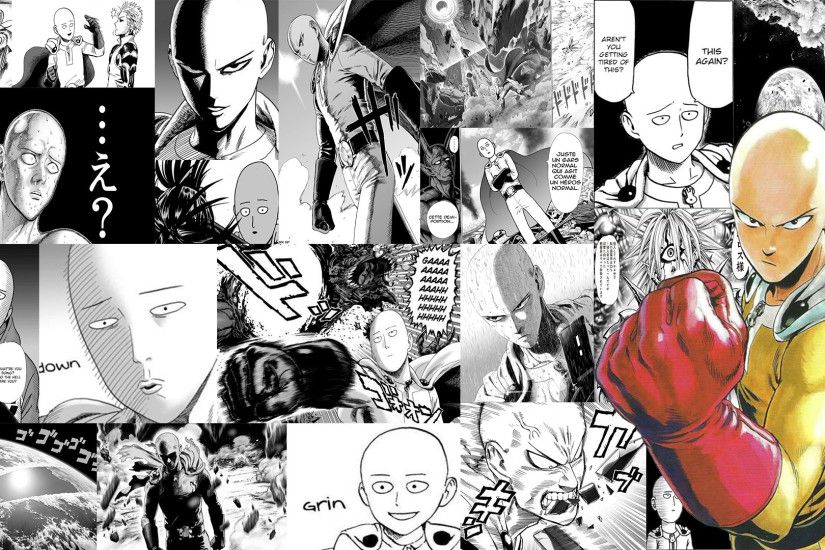 ... 50 shades of Saitama - One punch man wallpaper by Nidarian