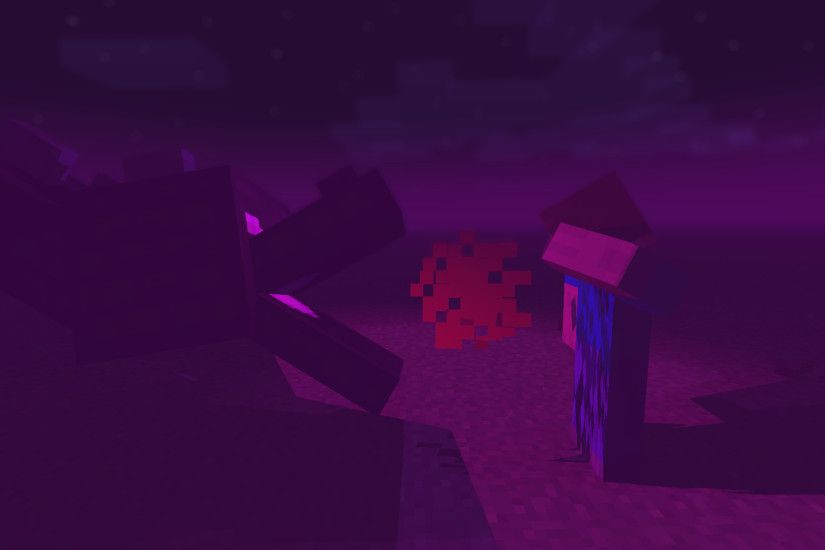 This features Ender Dragon with particles to make ender dragon breathe fire  to Steve while he is blocking it