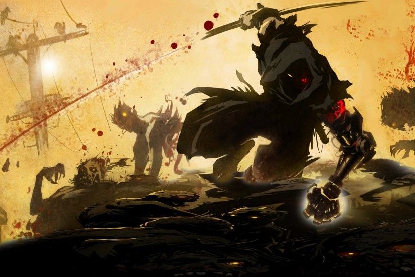 Ninja Gaiden Z videogames anime warrior dark zombies blood wallpaper |  1920x1080 | 44238 | WallpaperUP