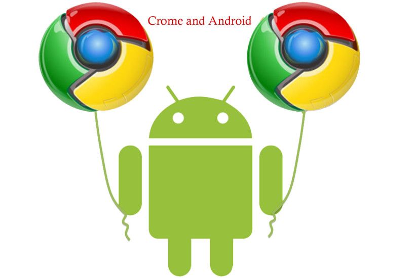 New-Chrome-And-Android-Logo-Wallpaper-Full-HD