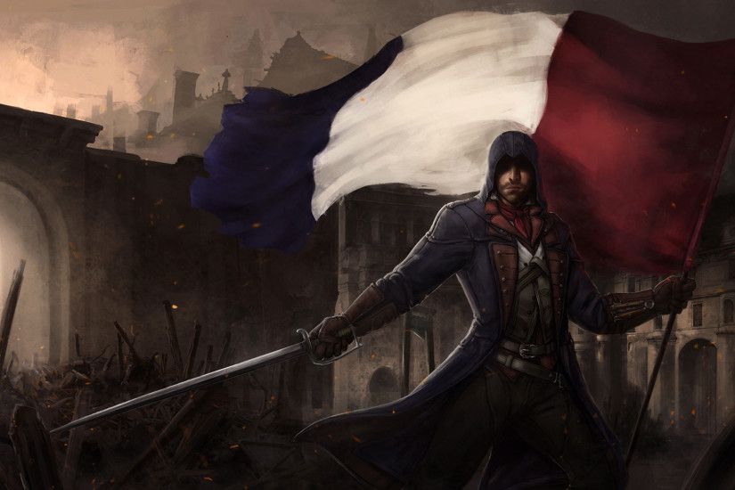 French flag revolution Assassin's Creed Unity