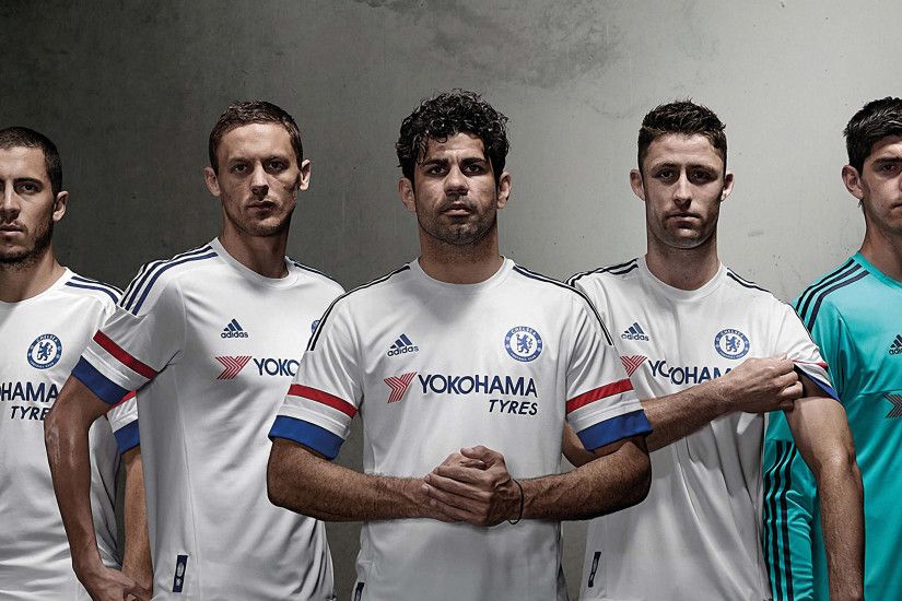 Chelsea Football Club 2015-2016 Adidas Away Jersey 4K Wallpaper