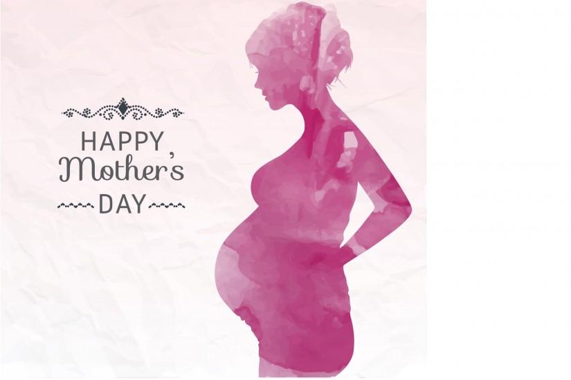 Happy mother day background, vector illustration
