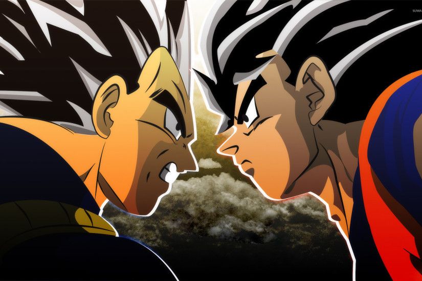 Goku vs Vegeta - Dragon Ball Z wallpaper 1920x1200 jpg