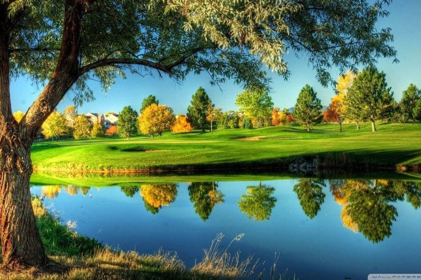 Wallpaper: Golf Course Landscape Wallpaper 1080p HD. Upload at .