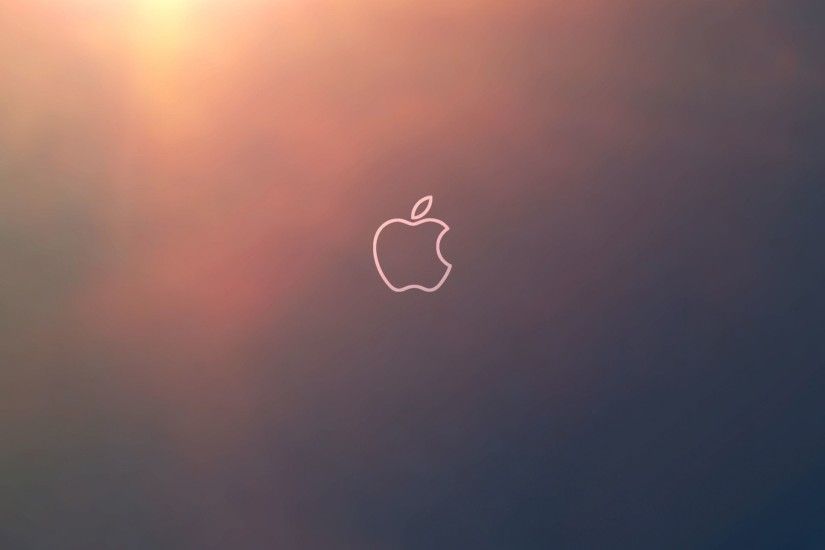 Simple Apple Logo Wallpaper 2560x1600 768x480