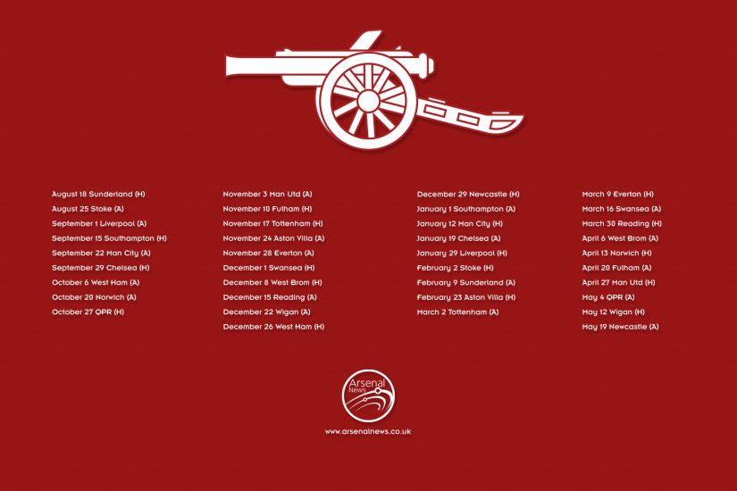 Arsenal 2012 / 2013 Wallpaper
