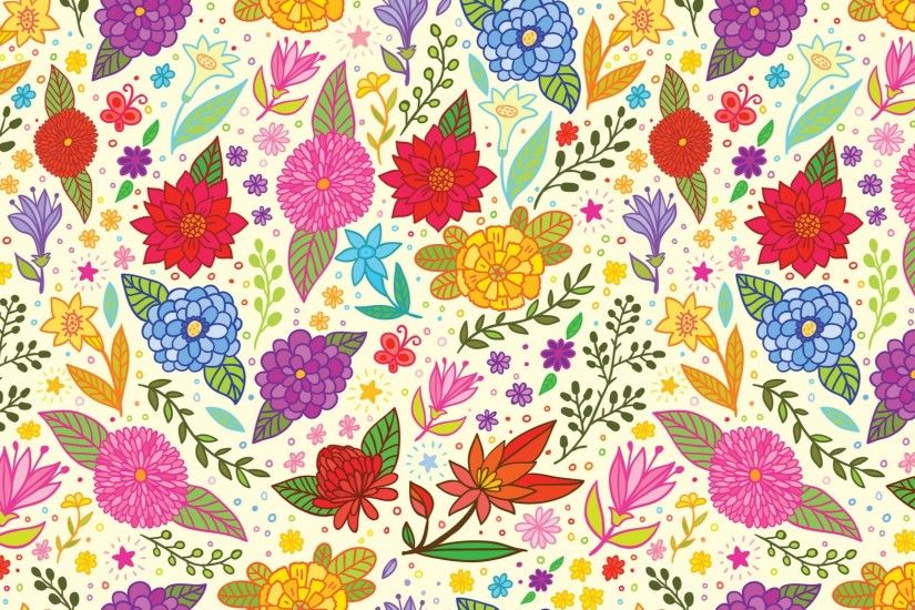 Floral pattern HD Wallpaper